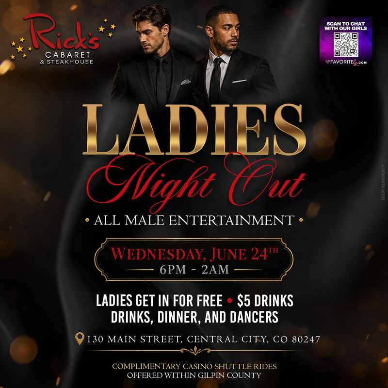 Ladies Night at Rick's Cabaret Central City